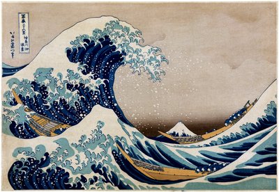 Kanagawa Oki Nami Ura de After Katsushika Hokusai